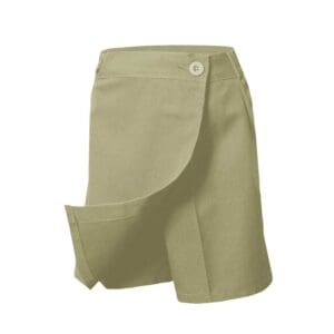 GIRLS SKORT Button Front Elastic Back