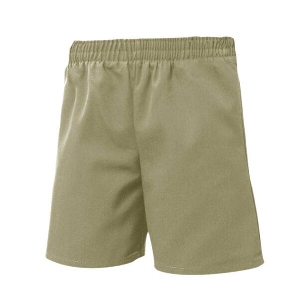 BOYS SHORT PULL UP Cream Color on display