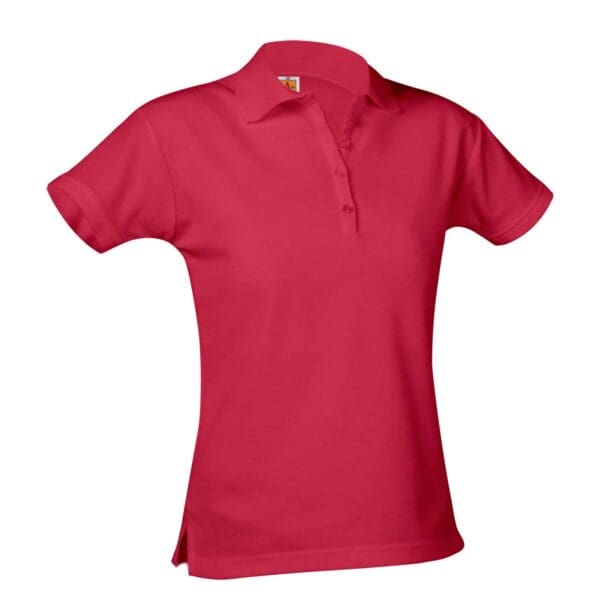 GIRLS POLO SHORT SLEEVE INTERLOCK - VAP - Image 3
